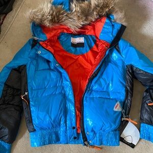jc de castelbajac new down jacket
